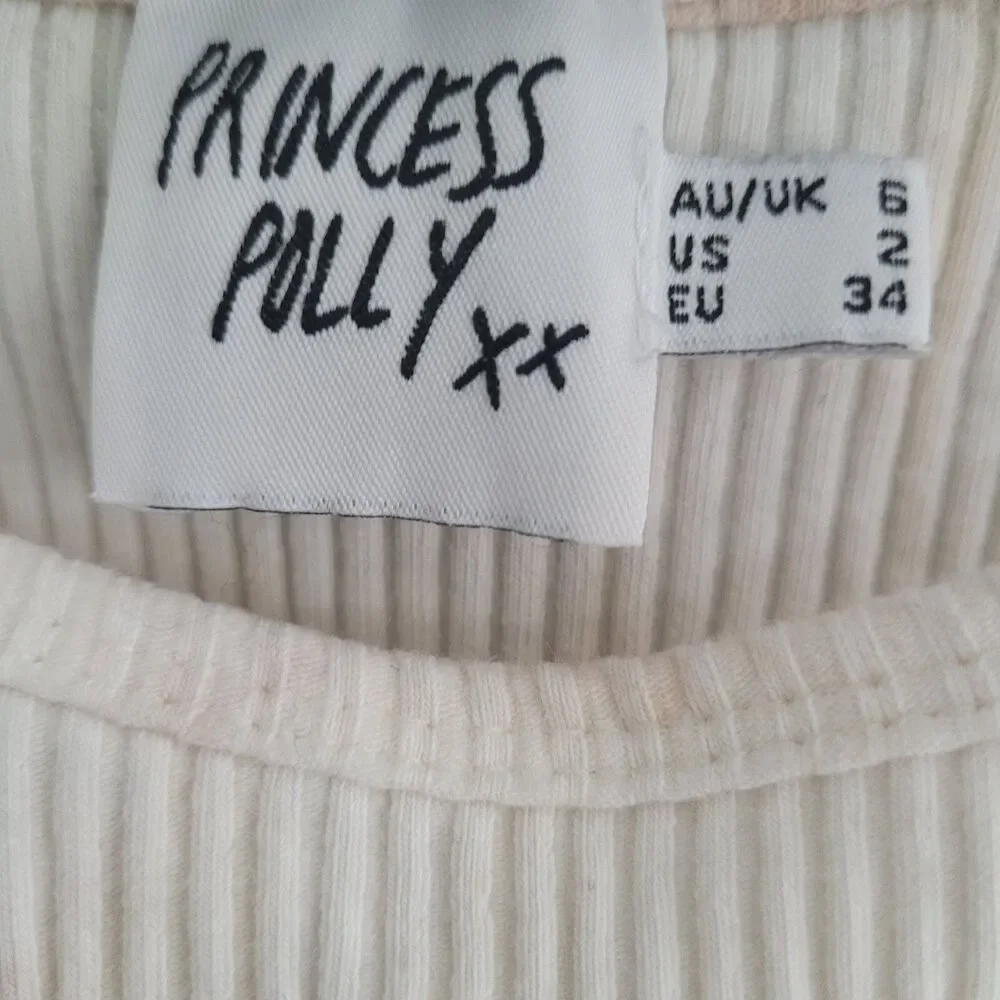 Princess Polly Ribbed Set Crop Top Size 2 Shorts Size 4 Tan Brown Tie Dyed